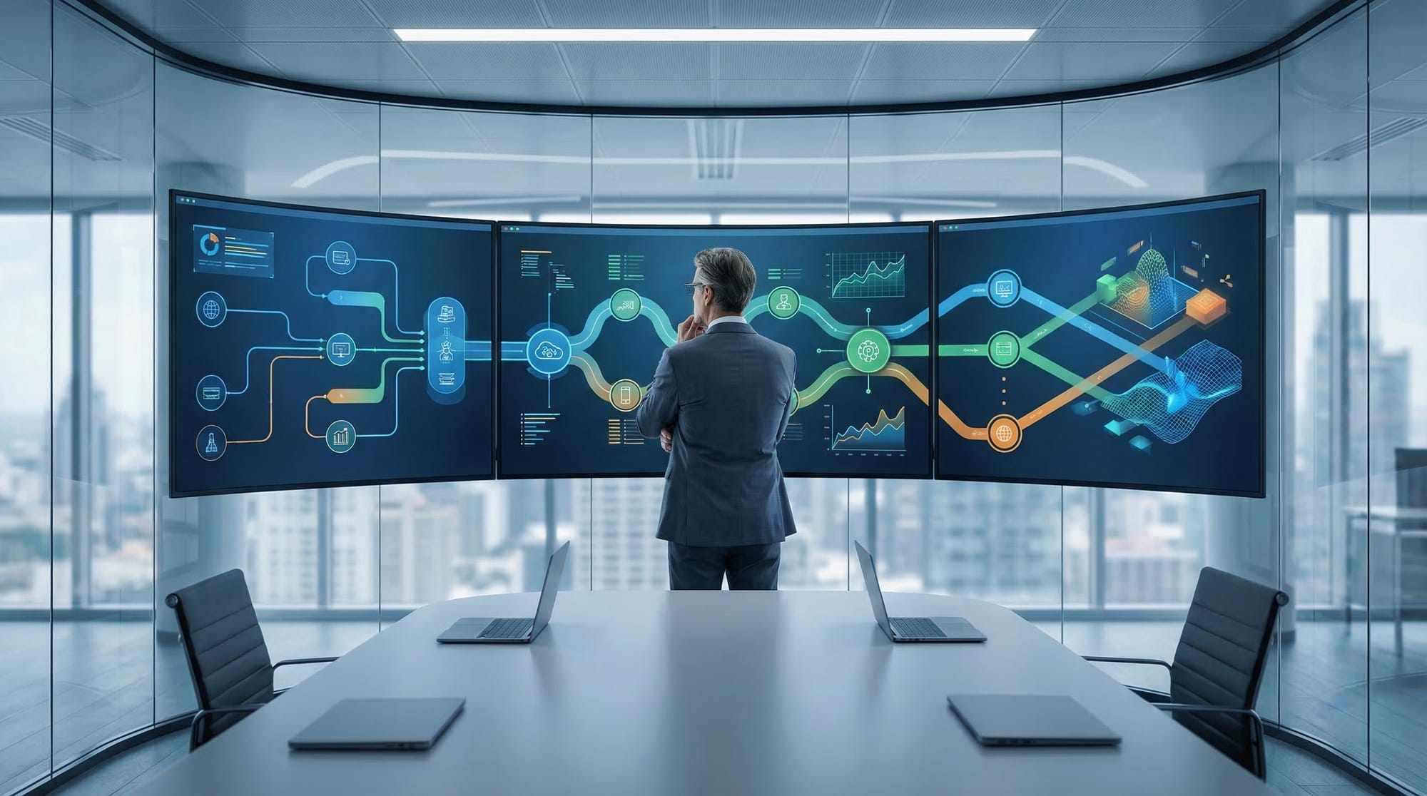 AI 솔루션 선택의 딜레마를 고민하는 기업 의사결정자