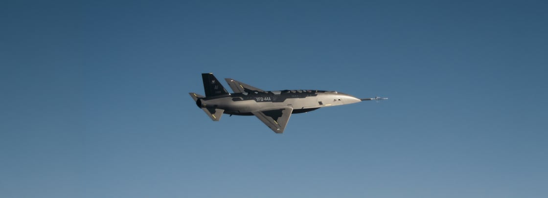 안두릴(Anduril)의 차세대 전투기(YFQ-44A)